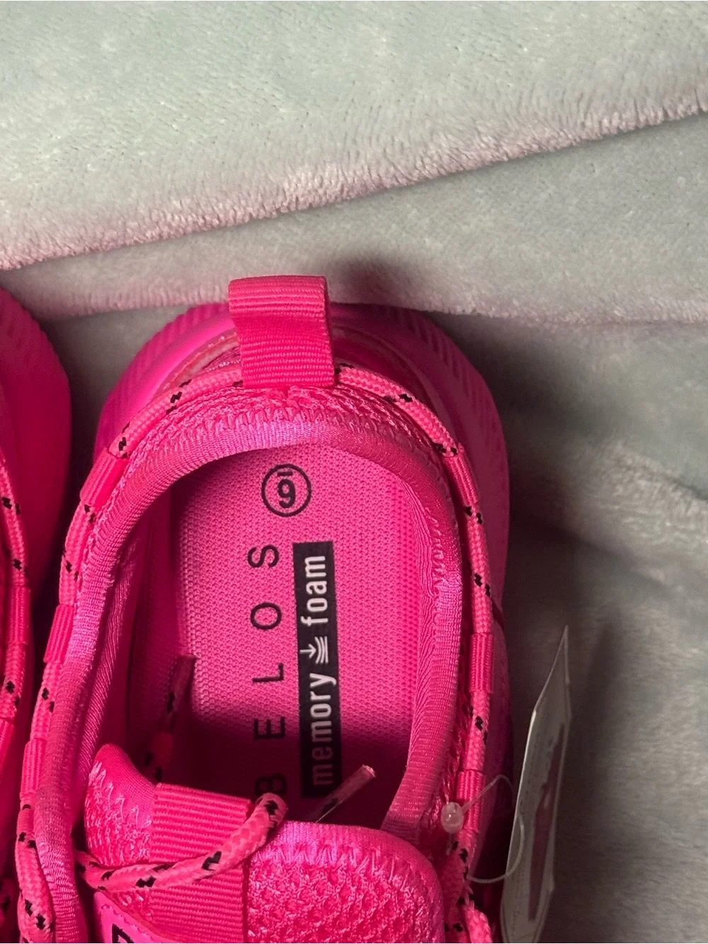 Women's Athletic Sneakers in Bright Pink